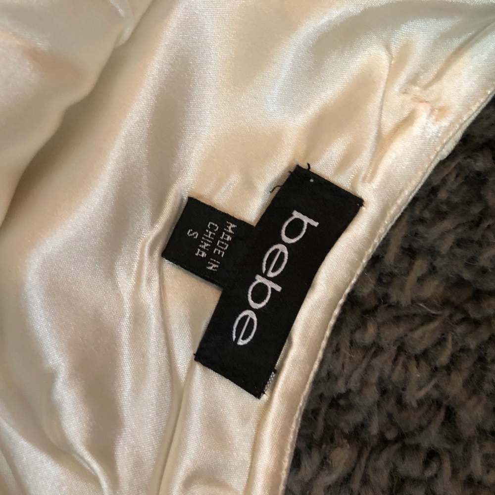 Form Fitting Bebe Mini Dress - Picture 3 of 3